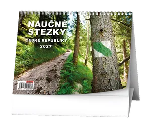 Tischkalender - Lehrpfade in der Tschechischen Republik